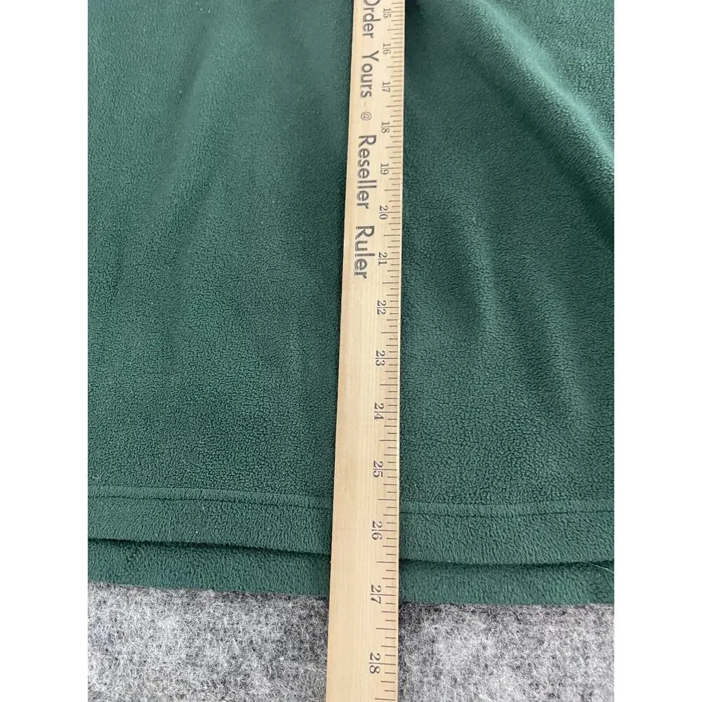 Kathmandu Sweater Mens Medium Quarter Zip Fleece Jacket Green Pullover N197